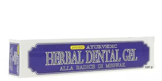 Looloo Ayurvedic Herbal gel de dentes Raíz de Meswak 100gr