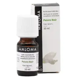 Haloma Huile Essentielle Poivre Noir Bio 10ml