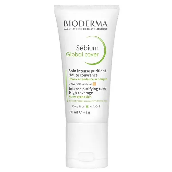 Bioderma Sébium Global Cover Crème Teintée Correctrice Imperfections 30ml