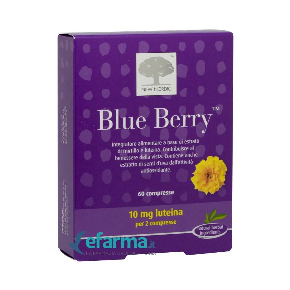 New Nordic Blue Berry Integratore Vista 60 Compresse