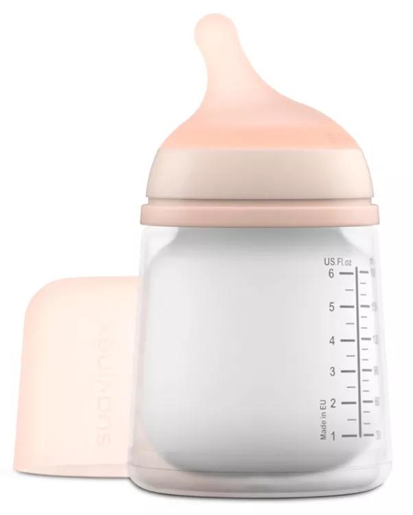 Suavinex Gemengde Borstvoedingsfles Slow Flow 180ml