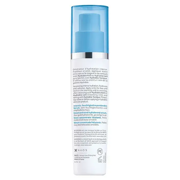 Bioderma Hydrabio Sérum Hydratation Acide Hyaluronique Peaux Déshydratées 40ml