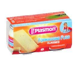 Plasmon Omogeneizzato Formaggino Fuso Classico 2 Vasetti da 80 g