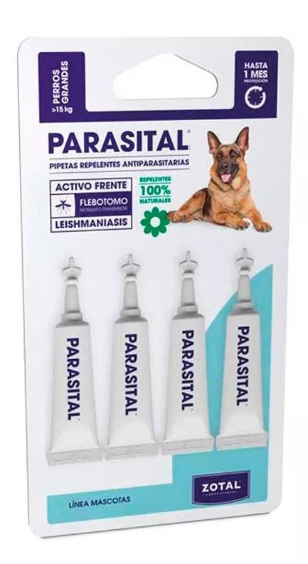 Parasital Großer Hund 4 Pipetten 5 ml