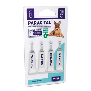 Parasital Large Dog 4 Pipettes 5 ml