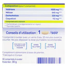 Alvityl Sommeil 4 actifs d'origine végétale dès 18 ans 30 comprimés