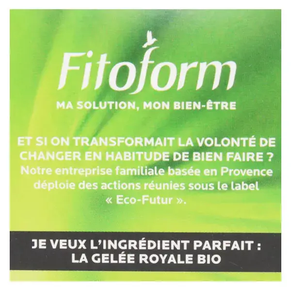 Fitoform Jalea Real Francesa Bio 10g