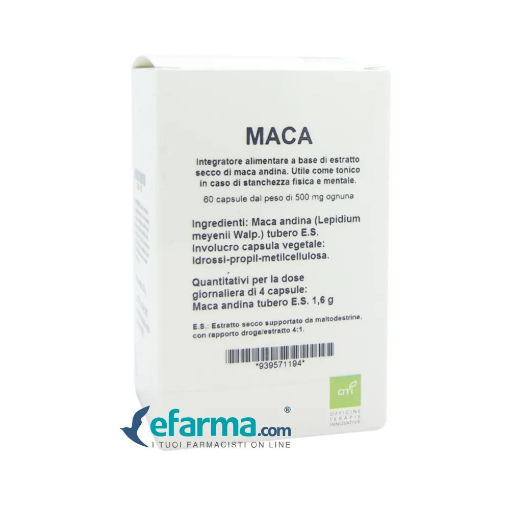 Oti Maca Estratto Integratore 60 Capsule