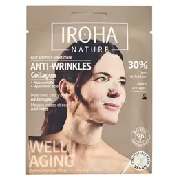 Iroha Nature Masque Visage & Cou Tissu Anti-Âge