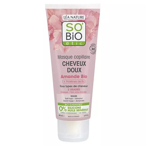 So'Bio Étic Masque Crème Cheveux Doux Amande Bio 200ml
