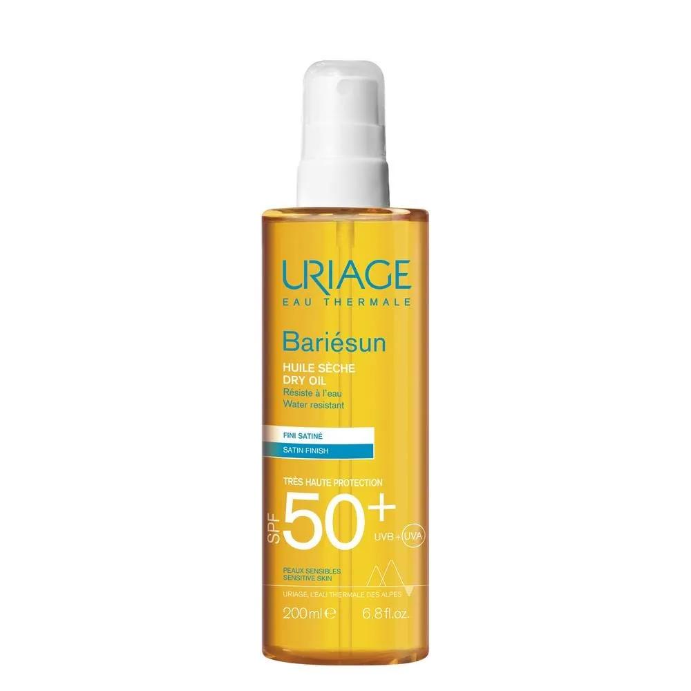 Uriage Bariésun Olio Solare Secco SPF 50+ Protezione Corpo e Capelli 200 ml