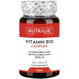 Nutralie Vitamina B12 Complex 2000 mcg 120 Comprimidos