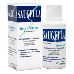 Saugella HydraSerum Soin Lavant Intime 200ml