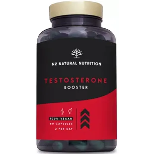 N2 Natural Nutrition Testosterone 60 Vegan Capsules