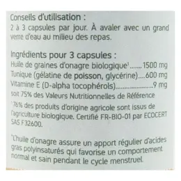 Nat & Form Bio Onagre Vitamine E 120 capsules