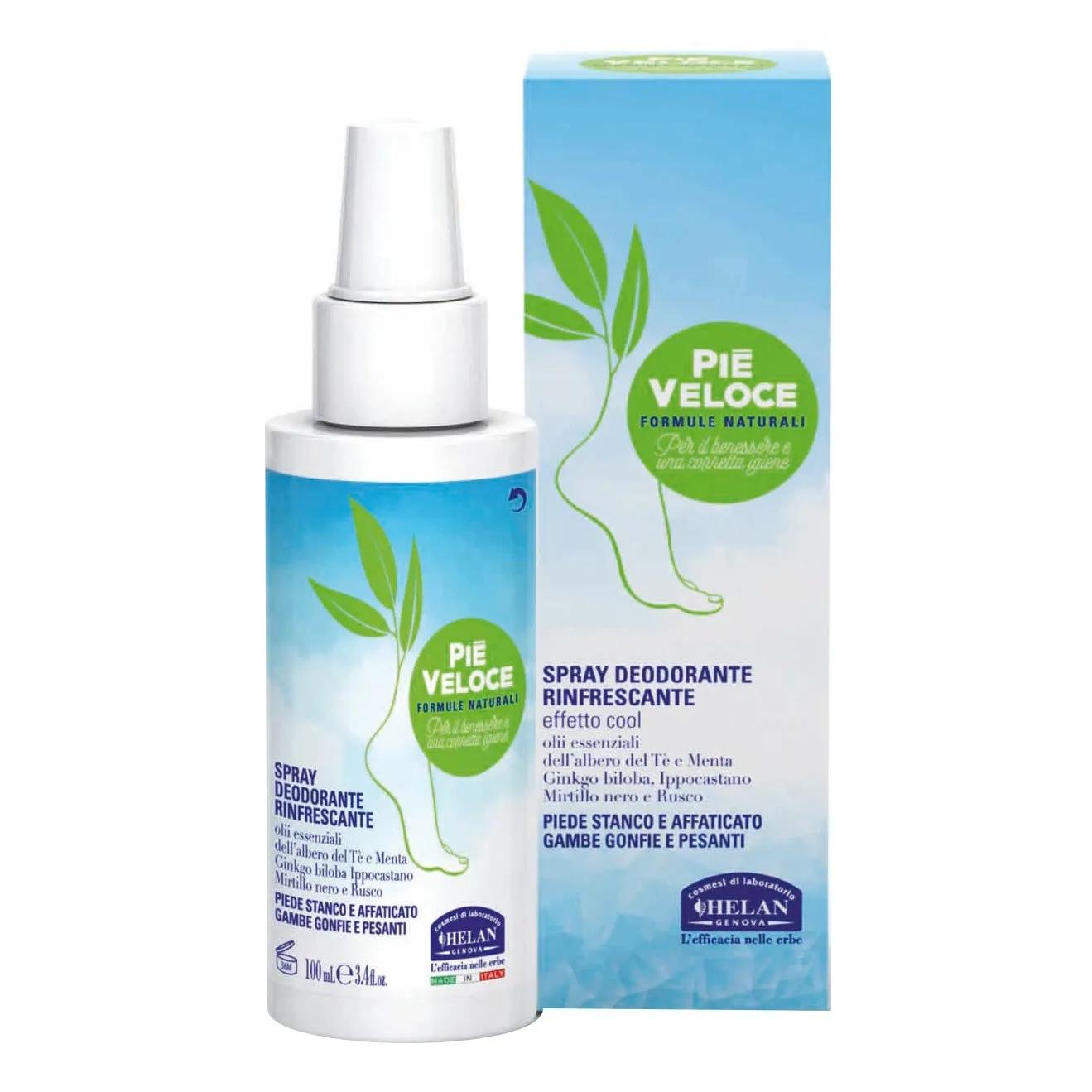 Pié Veloce Spray Deodorante Rinfrescante Piedi 100 ml