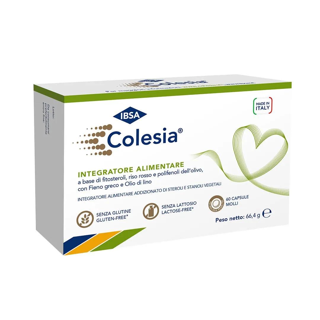 Colesia Integratore Per Trigliceridi e Colesterolo 60 Capsule Molli