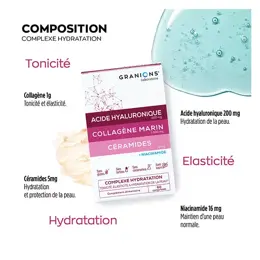 Granions Complexe Hydratation Peau Boite de 60 comprimés