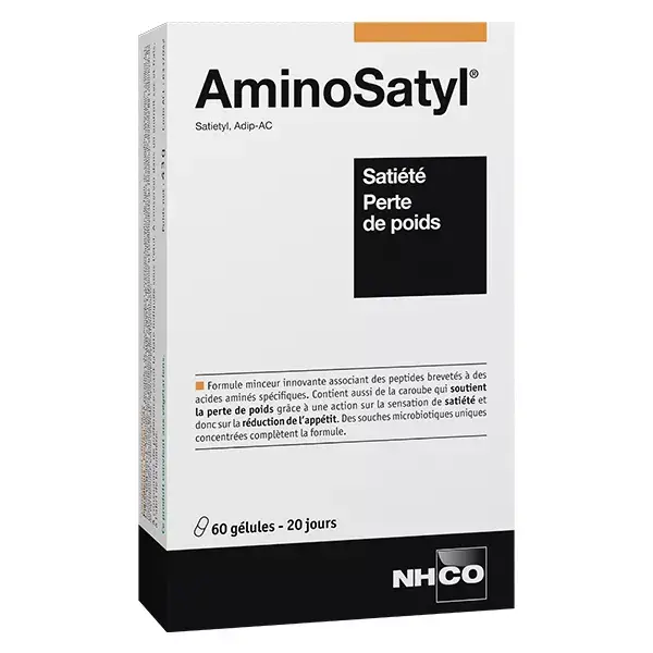 NHCO AminoSatyl Satiété Perte de Poids 60 gélules