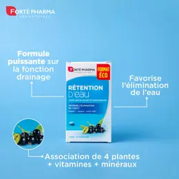 Forté Pharma Rétention d'Eau Drainge Elimination Café vert Frêne 56 comprimés