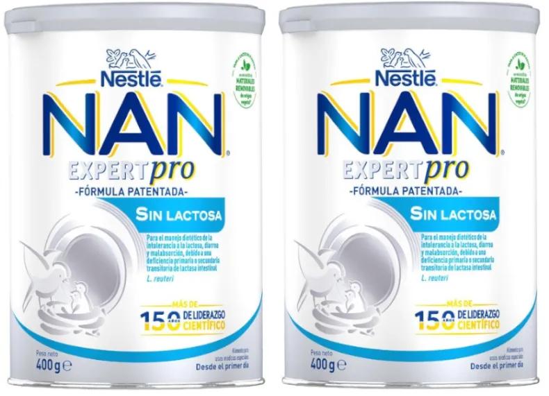 Nestlé Nan Expert Pro Laktosefrei 2x400 gr