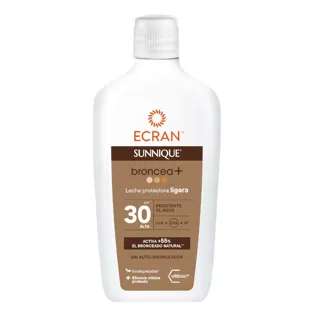 Ecran Sunnique Tan+ Light Protective Milk SPF30 370 ml