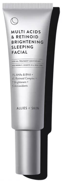 Allies of Skin Multi Acids & Retinoid Brightening Sleeping Facial 50 ml