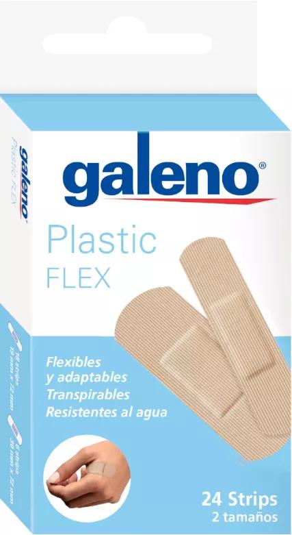 Galeno Plástico Flex 2 Tamanhos 24 uds