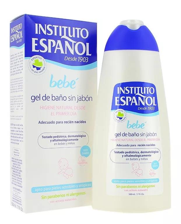 Instituto Español Bebé Gel de Baño Sin Jabón 500 ml