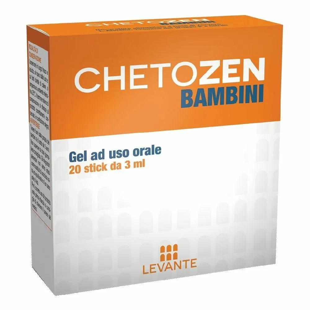 Chetozen Bambini Integratore Antinausea Bambini 20 Stick