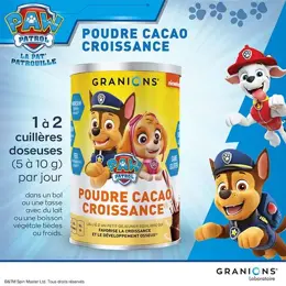 Granions Poudre Cacao Croissance Pat Patrouille 300g