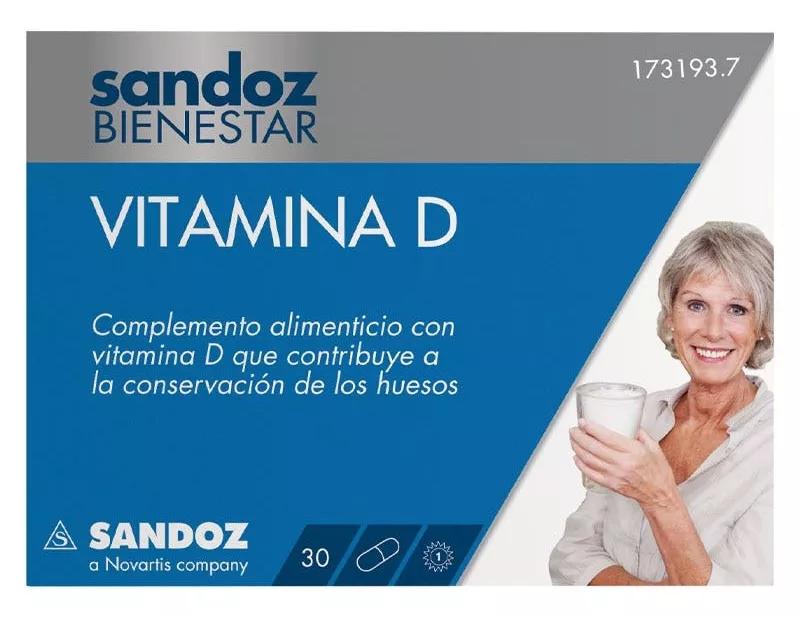 Sandoz Bem-estar Vitamina D 30 Capsulas