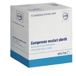 Alvita Compresse Oculari Sterili Adulti 10 Pezzi