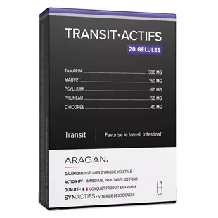 Aragan - Synactifs - Transitactifs® - Transito Intestinare - Tamarindo - 20 capsule