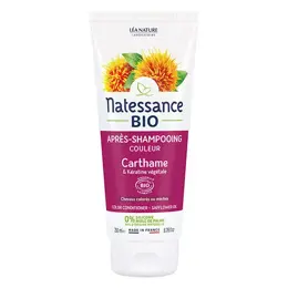 Natessance Après-Shampoing Couleur Carthame & Kératine Bio 200ml