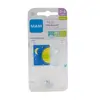 MAM Sucette Nuit Silicone 0-6m Lot de 2 Eléphant et Lune