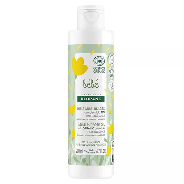 Klorane Baby Organic Multi-Purpose Massage Oil 200ml