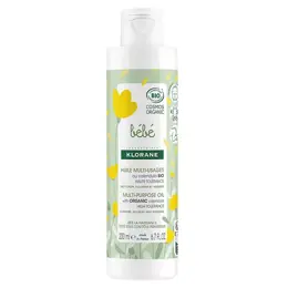 Klorane Bébé Huile Massage Multi-Usages Bio 200ml