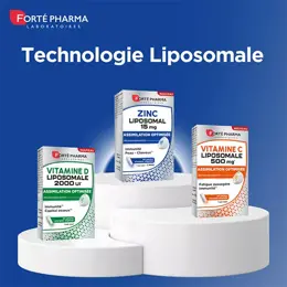 Forté Pharma Zinc Liposomal 15 mg Immunité Peau Cheveux 60 gélules végétales