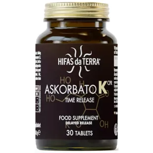 Askorbate K-HDT Vitamin C Hifas da Terra 70 capsules