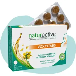 Naturactive VoxylTabs 24 pastilles sans sucre