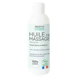 Propos' Nature Cosmétique Huile de Soin Massage Neutre Bio 200ml