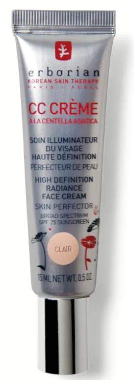 Erborian CC Crème Centella Asiatica Clair SPF25 15 ml