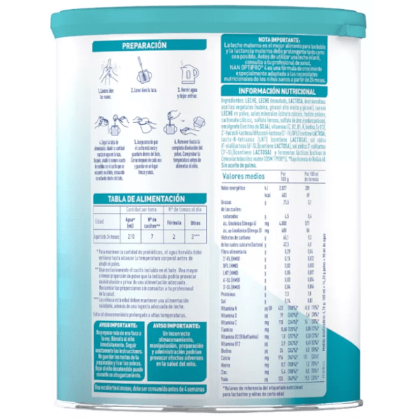 Nestlé Nan Optipro 4 Groeimelk 800 gr