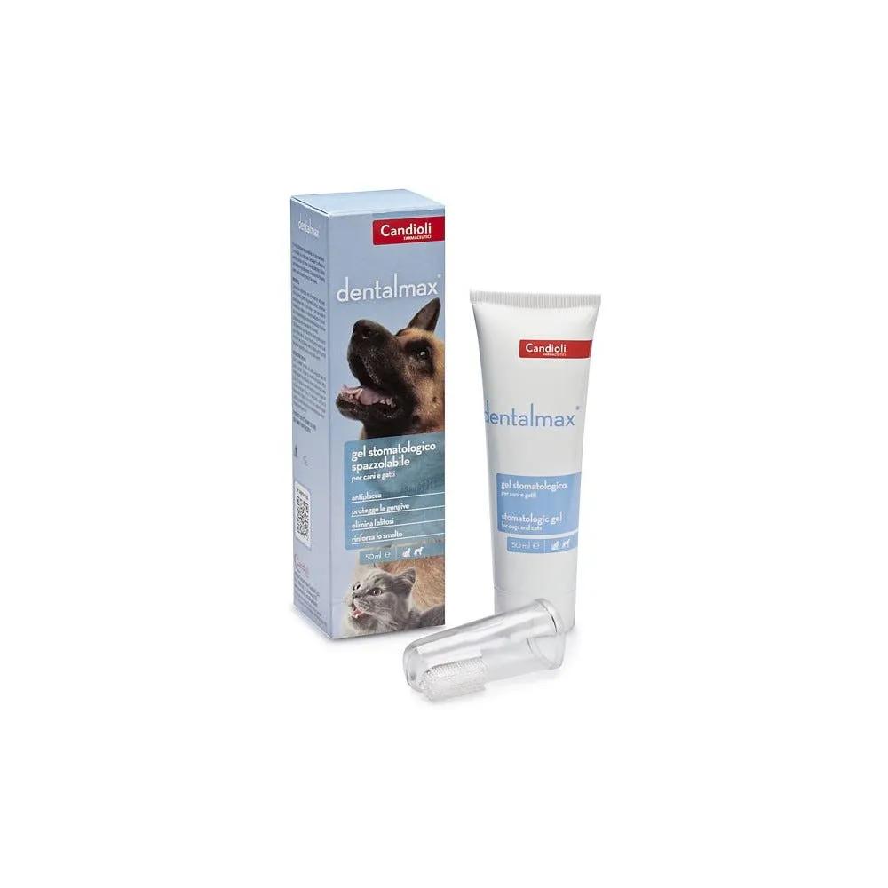 Candioli Dentalmax Gel Stomatologico Spazzolabile Cani E Gatti 50 Ml