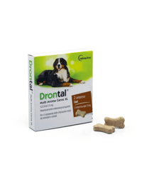 Drontal Multi Aroma Carne Per Cani Taglia XL 2 Compresse