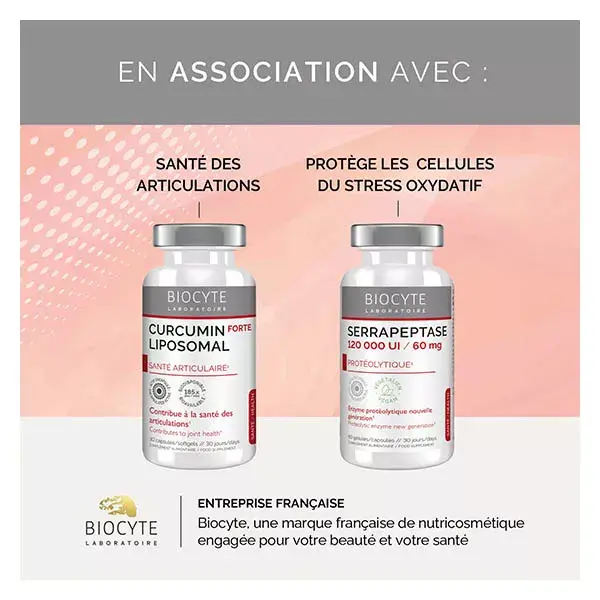 Biocyte Collagen Flex Extrait d'Harpagophytum Mobilité & Santé Articulaire 240g