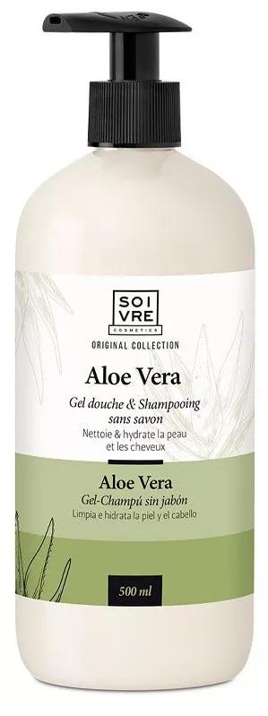 Gel-Shampoing Sans Savon Aloe Vera Soivre 500 ml