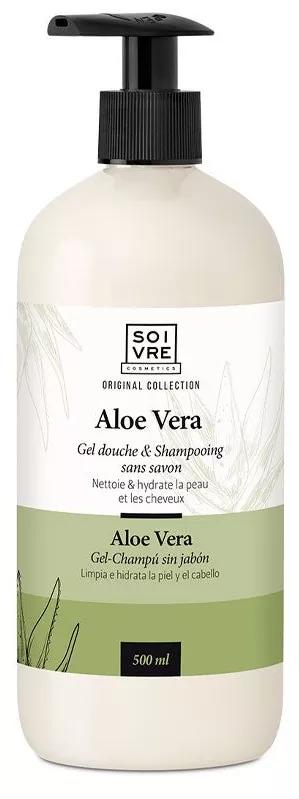 Soivre Aloe Vera Gel-Shampoo senza sapone 500 ml