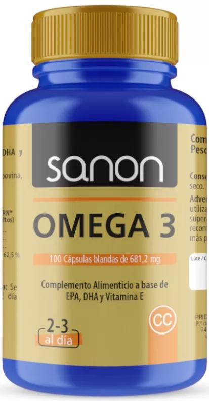 Sanon Omega 3 100 Cápsulas Blandas